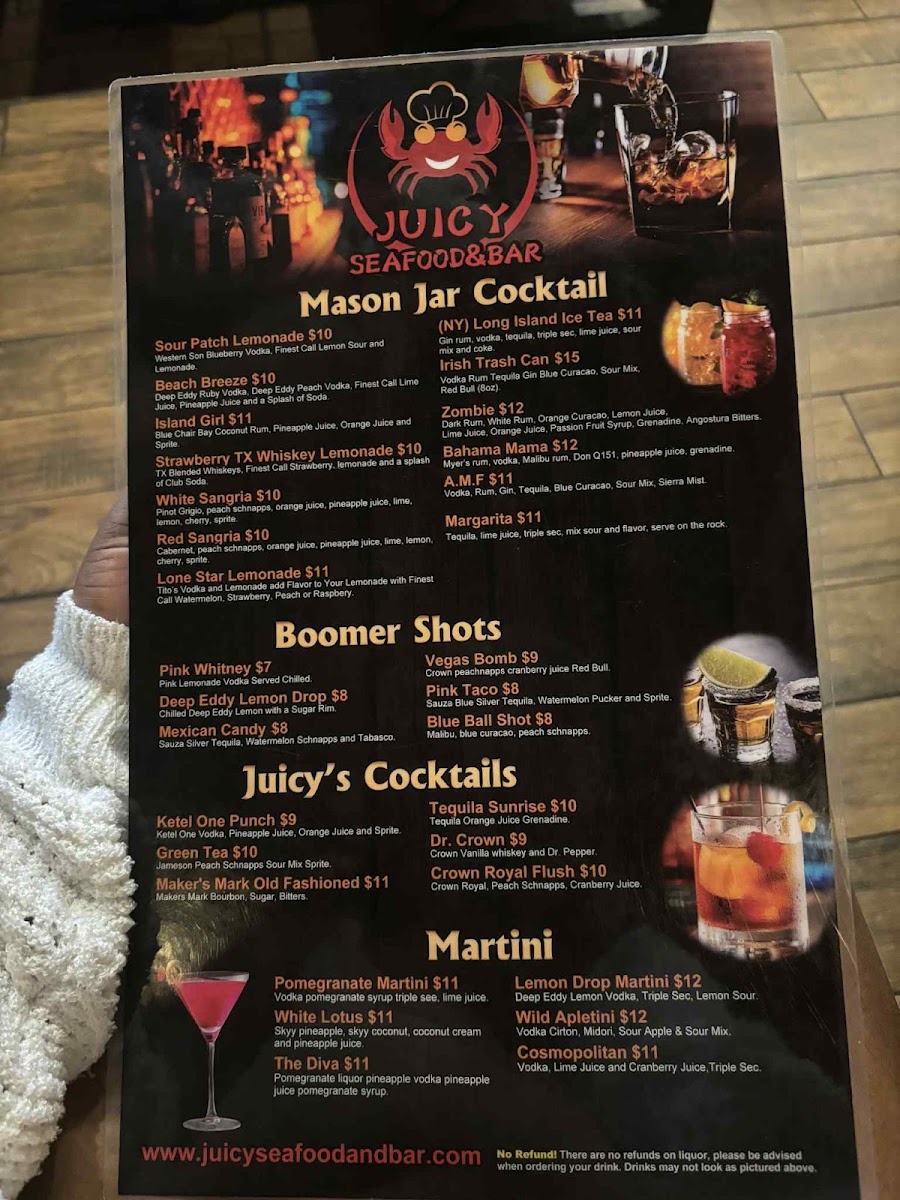 Juicy Seafood & Bar Menu - Image 2